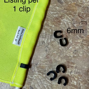 Bike Flag Pole Clips: 6mm & 8mm