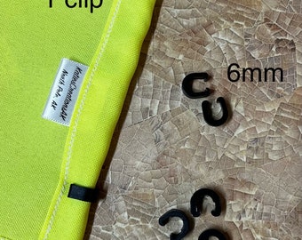 Bike Flag Pole Clips: 6mm & 8mm