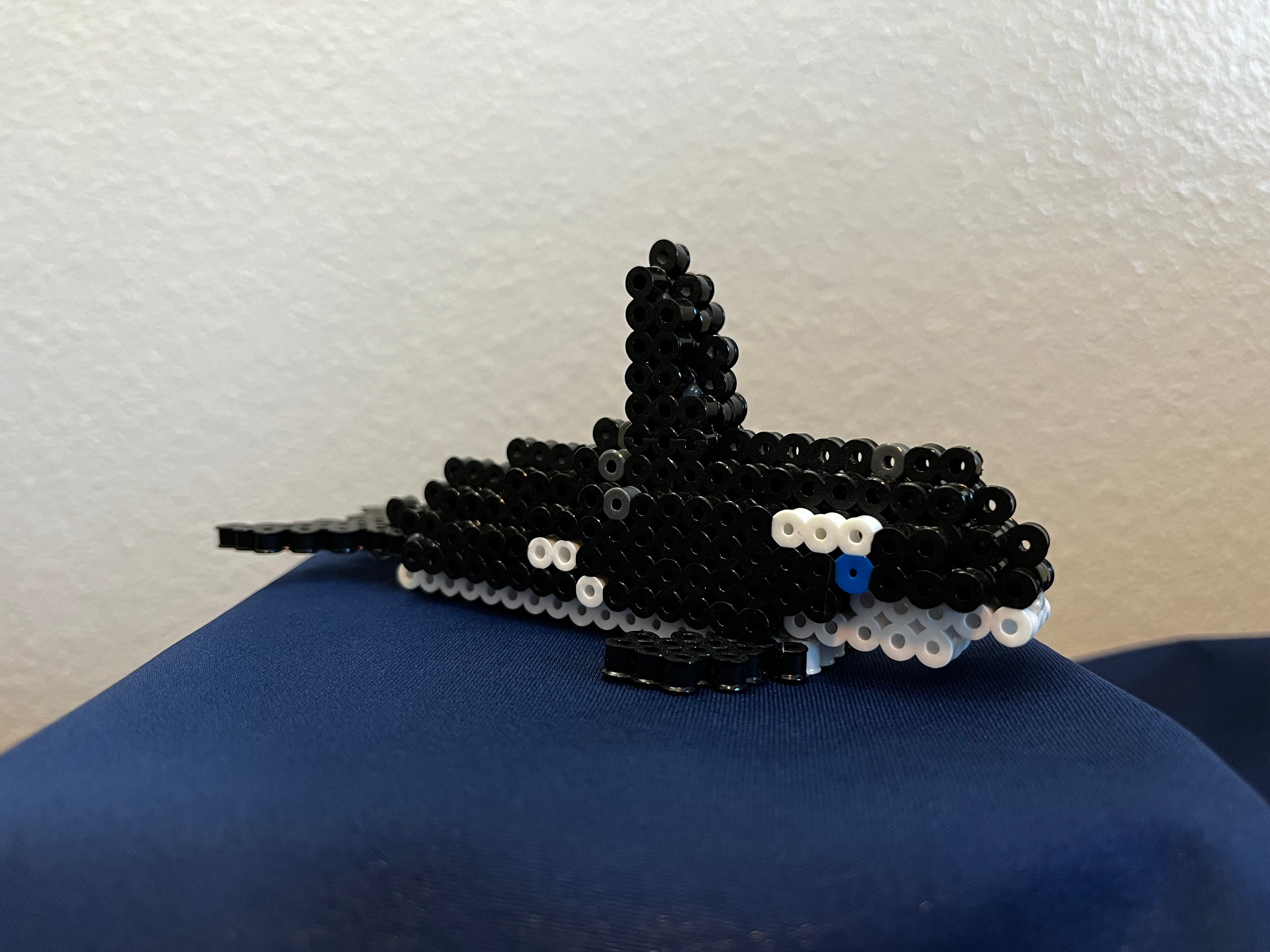 3Dオルカパーラービーズパターン：キッズクラフト（デジタル