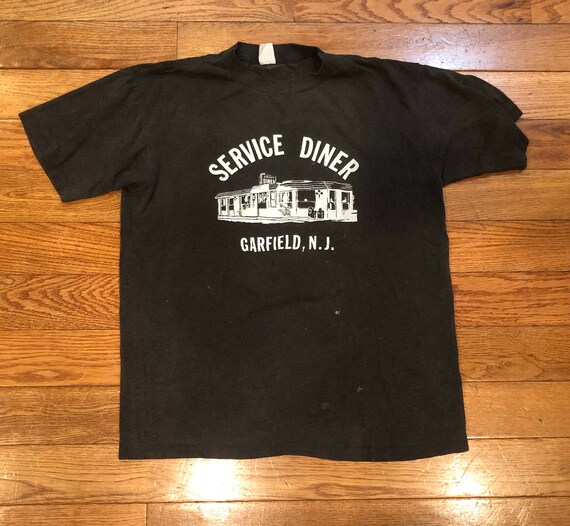 Vintage 80s Garfield Diner Graphic Tee
