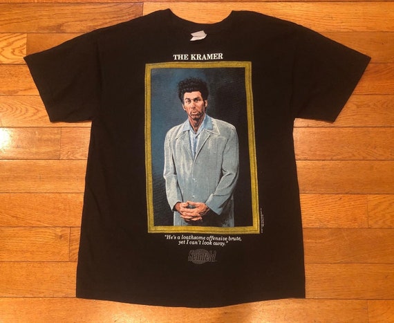 1990s Jerry Seinfeld the Kramer sick tee