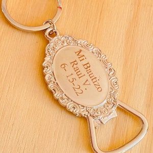 12pcs personalized Baptism favors/Recuerdos Para Bautizo personalized first communion keychains Bautizo Recuerdos FREE WHITE BAGS