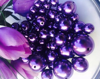 1lb Elegant Jumbo Pearls White Color 20mm Decorative Pearls Etsy