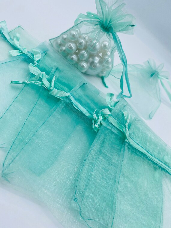 PrettyinCrystals 60-Pack 6x9 Satin Drawstring Favor Bags – Wedding Party Gift Pouches