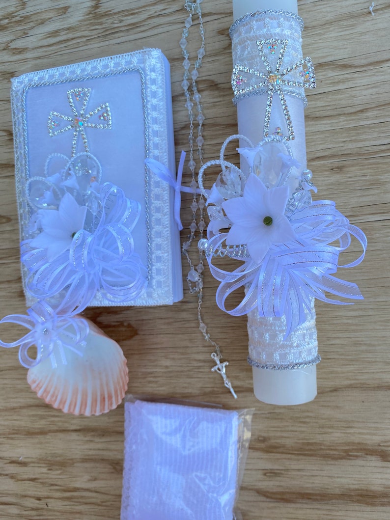4pcs Baptism Candle Set Virgen De Guadalupe/ Velas Para Etsy