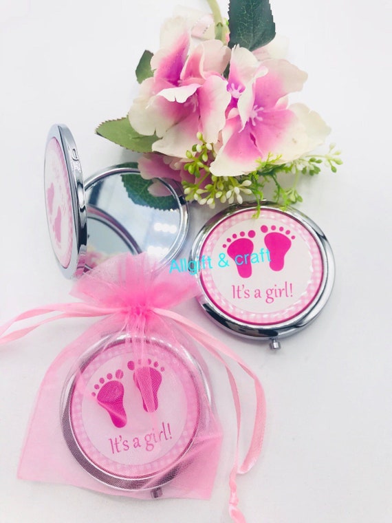 baby shower mirror favors