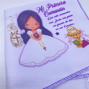 First Holy Communion favors 12pcs Napkins Recuerdos Para primera comunión edición limitada SPANISH