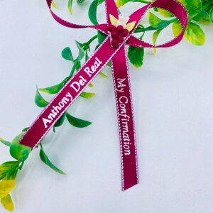 100-50-48-24pcs Confirm Ribbons Personalized Ribbons/listones Grabados ...
