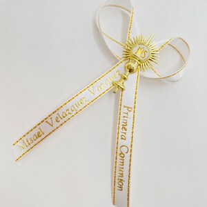 48-36-24-12pcs Personalized Ribbons/baptism, Bautizo/confirmation,first ...