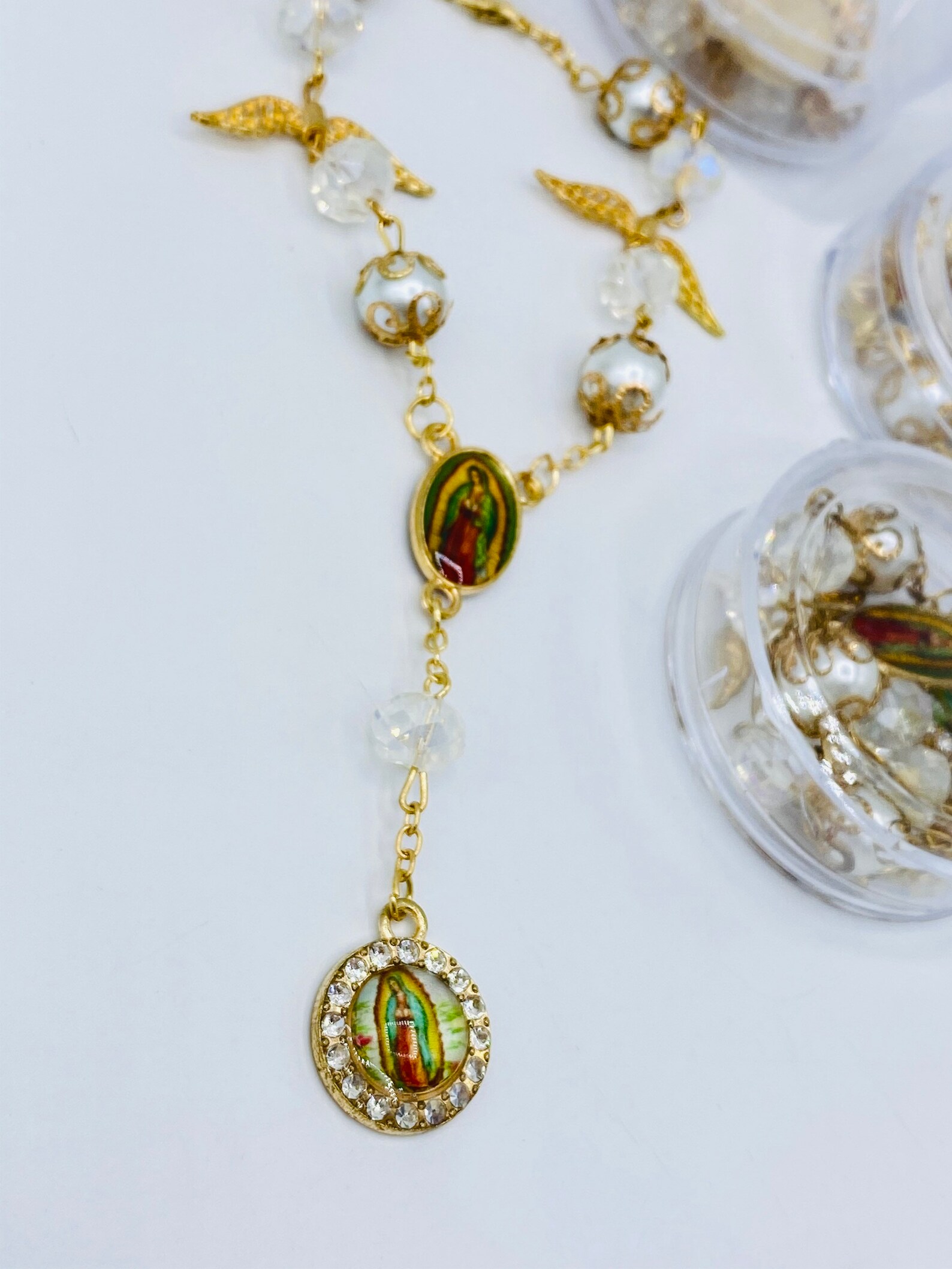 24pcs Funeral Favor/memorial Favor Rosaries Gift/celebration Etsy