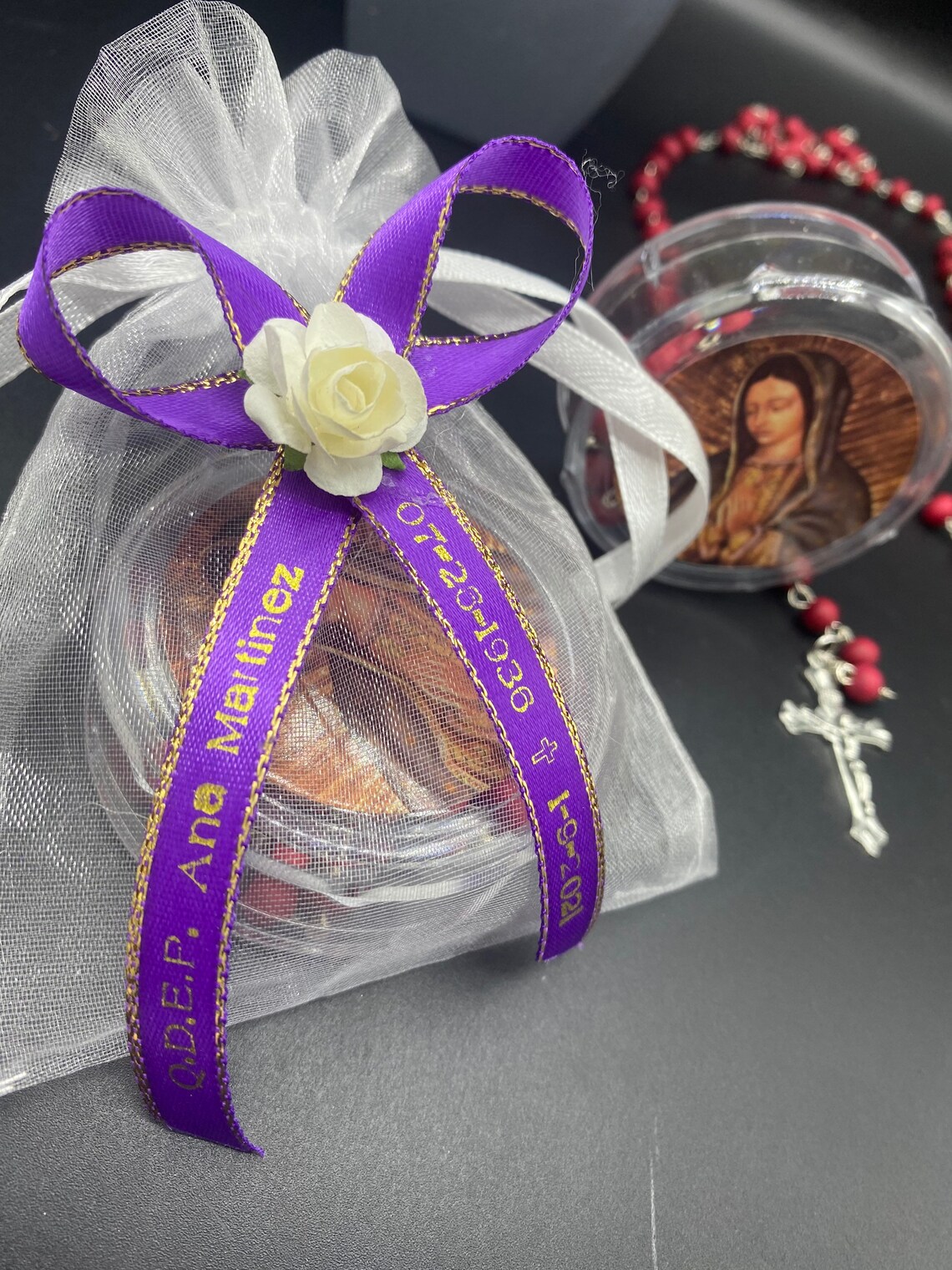 12pcs Funeral Favor/memorial favor Rosaries gift/I.R.P/Funeral Etsy