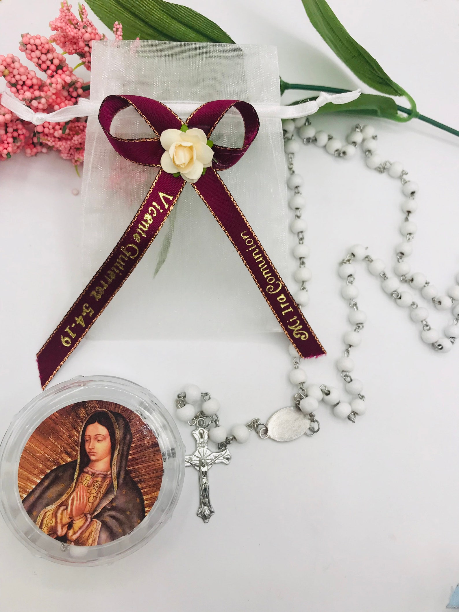 12pcs Funeral Favor/memorial favor rosarios regalo / Etsy