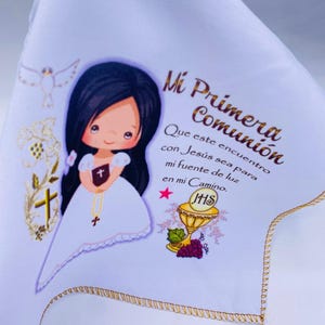 First Holy Communion favors 12pcs Napkins Recuerdos Para primera comunión edición limitada SPANISH