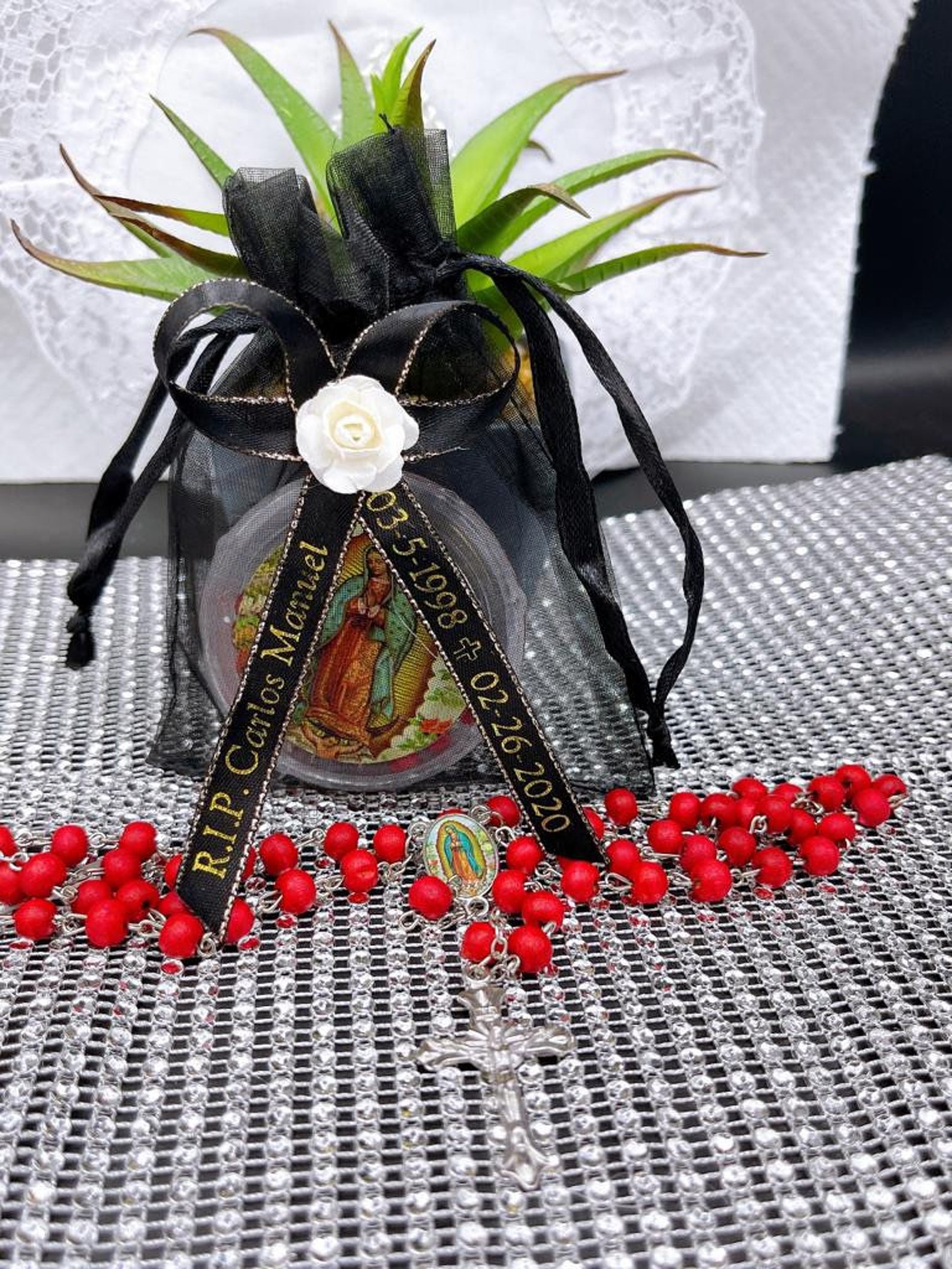 Funeral Favors 12pcs Personalized funeral favors R.I.P Etsy