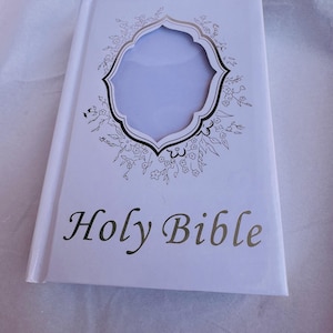 Full Bible, Baptism, Quinceanera, Wedding, English/Spanish Bible