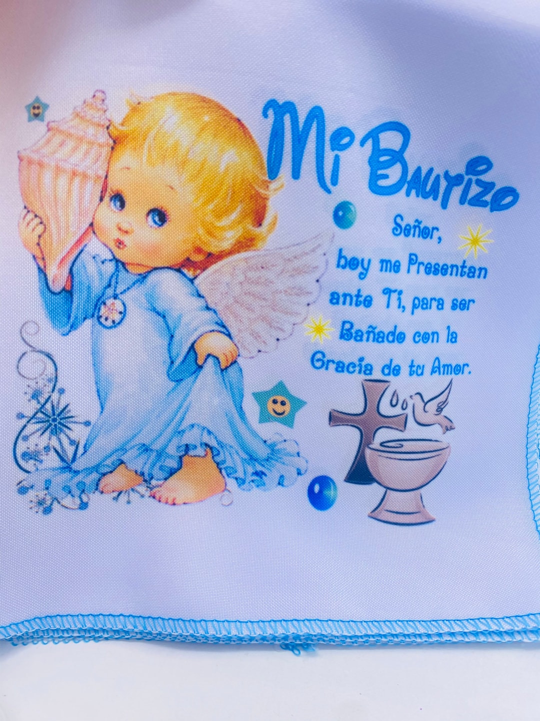 12 Servilletas De Recuerdo De Fiesta De Bautismo Recuerdos Para Bautizo Favores De Bautizo Para Niño - España