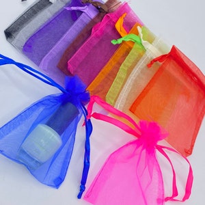 24pcs 4x5&quot;Organza bags Quinceanera/sixteen favors/wedding favors deaw string bolsas de Organza