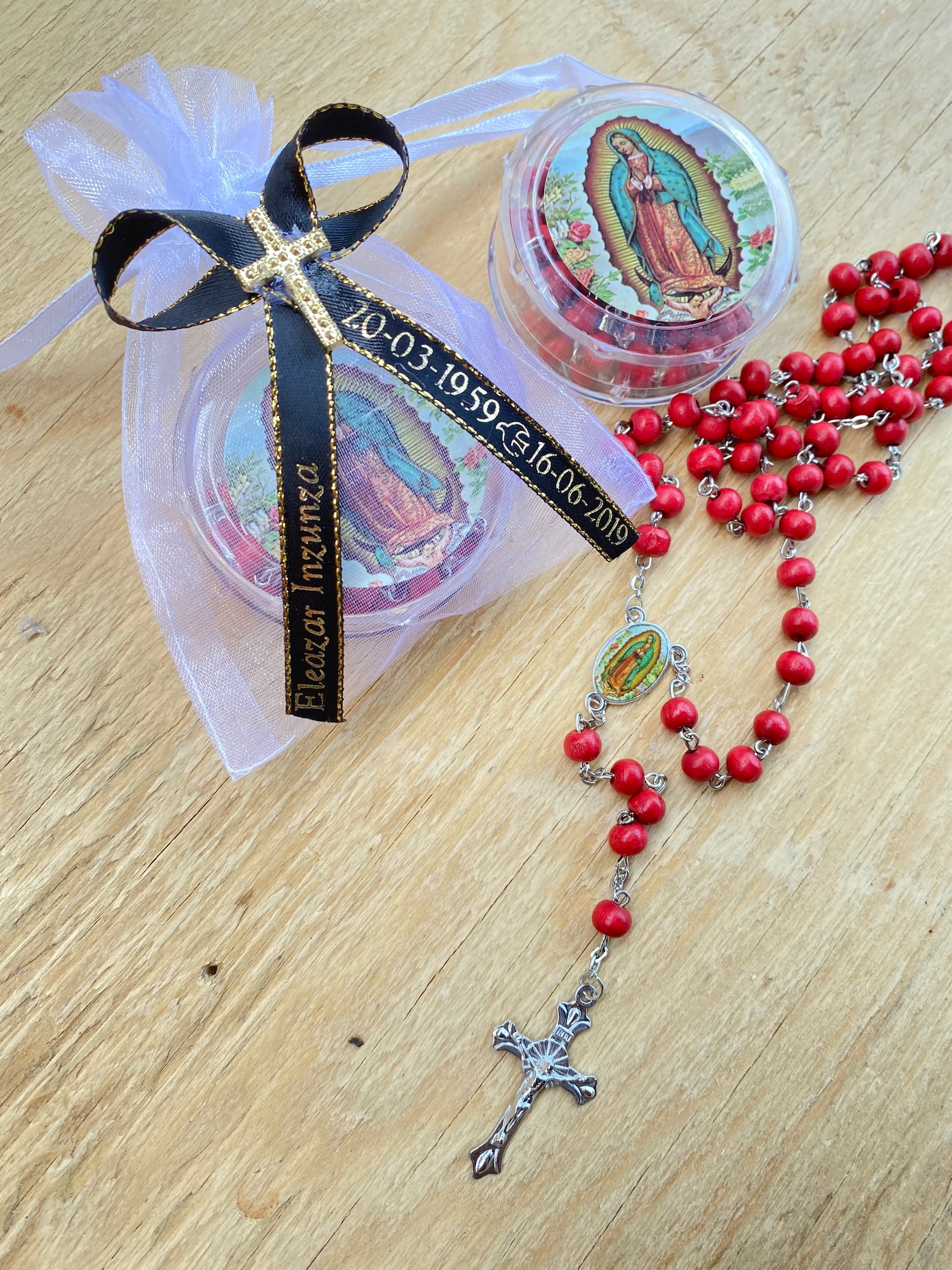12pcs Funeral Favor/memorial favor Rosaries regalo / R.I.P Etsy