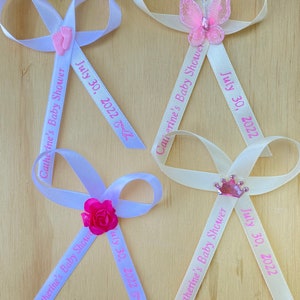 24-36-12-48 Pcs Personalized Ribbons/baptism - Etsy