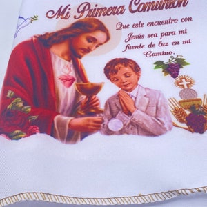 12pcs First Communion Party Favors napkins Recuerdos Para primera comunión de niño primera comunion recuerdos