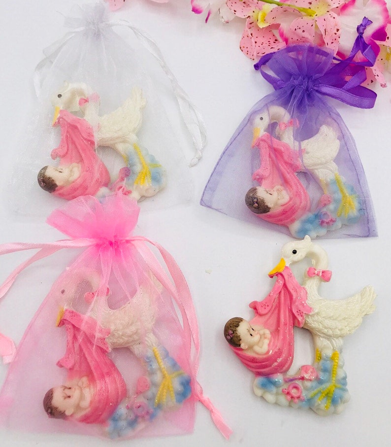 12pcs Baby Shower Favors Pink Stork Magnet Ceramic Figure Etsy 12pcs Baby Shower Favors Pink Stork Magnet Ceramic Figure Etsy