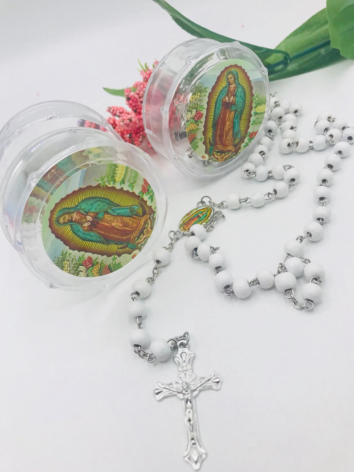 12-Pack Guadalupe Baptism Favors – Recuerdos Para Bautizo / First Communion