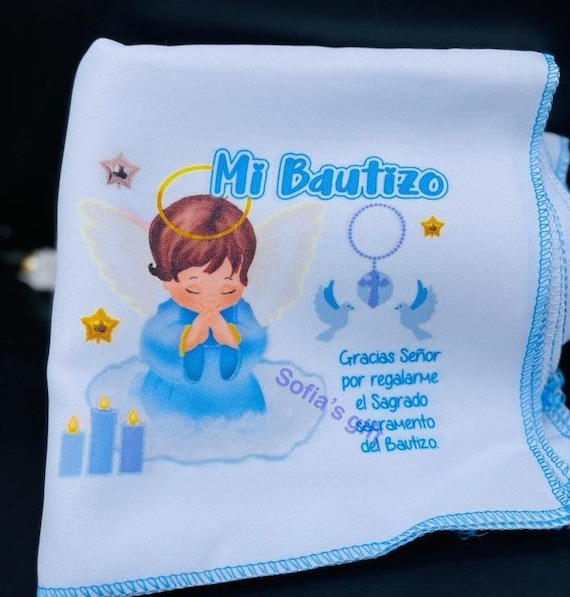 Servilleta De Ambiente Con Diseño De: Para Bebé De Colour Azul Claro De Techo Boy - Pies De Bebé Para Bautismo + Megatape - 20 Unidades Por Paquete De