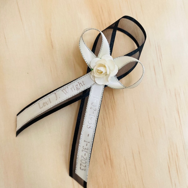 Funeral Ribbons Etsy