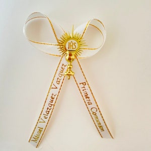 48-36-24-12pcs personalized ribbons/Baptism, Bautizo/confirmation,first communion/presentation ,Listones grabados,custom ribbons