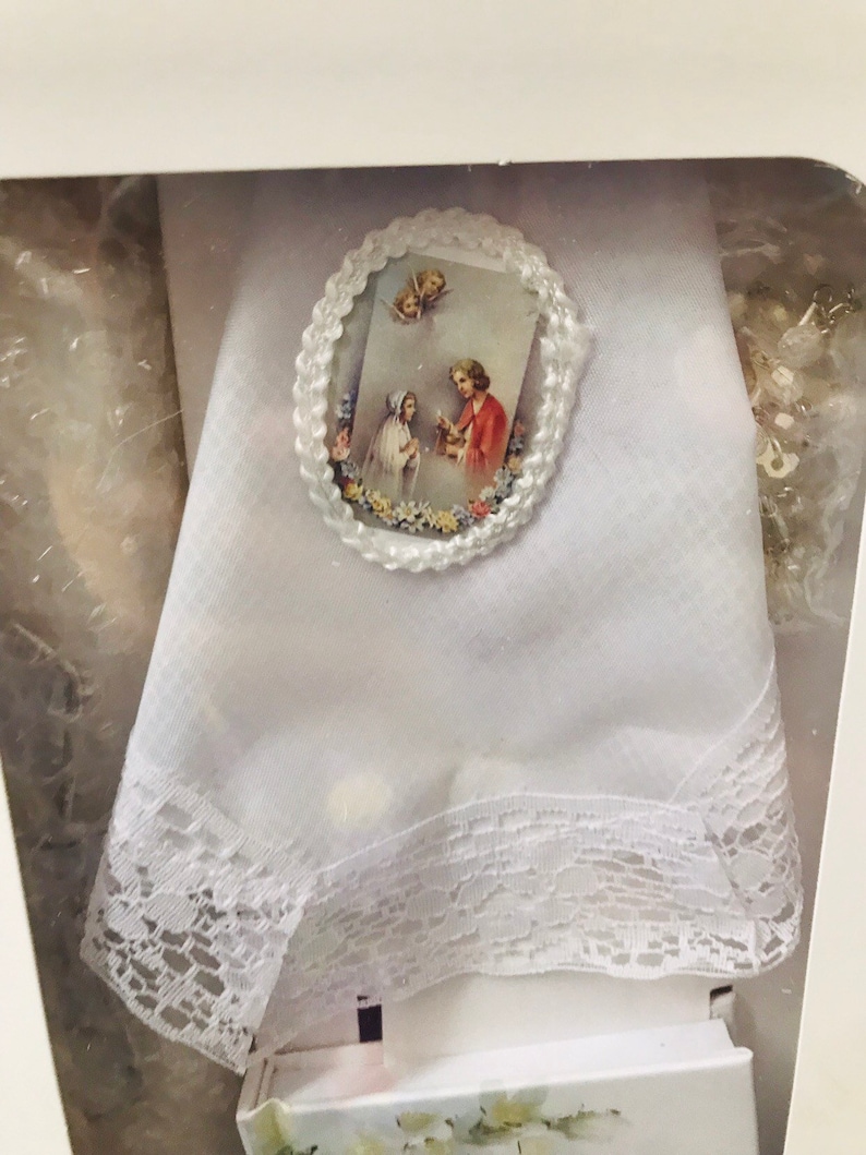 Girl first communion candle set velas para primera comuni\u00f3n First communion candle for girl English