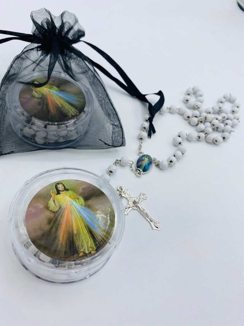 24pcs Funeral Favor/memorial Favor Rosaries Gift/condolence Etsy