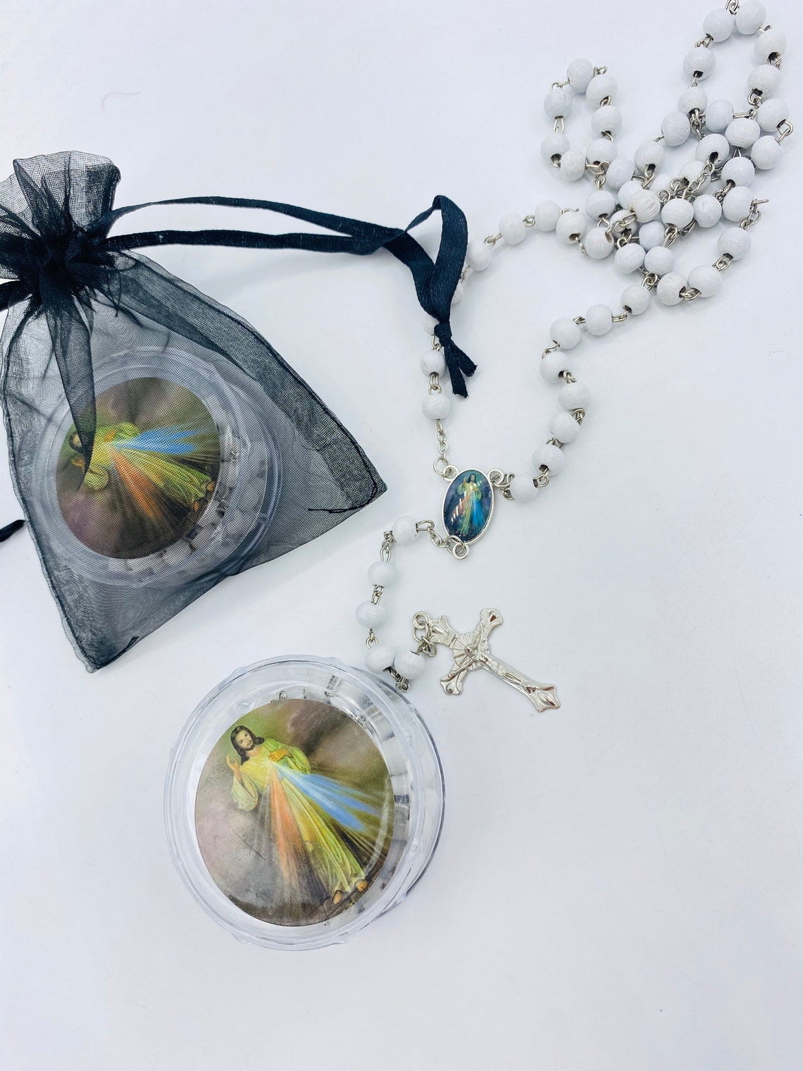 24pcs Funeral Favor/memorial Favor Rosaries Gift/condolence Etsy