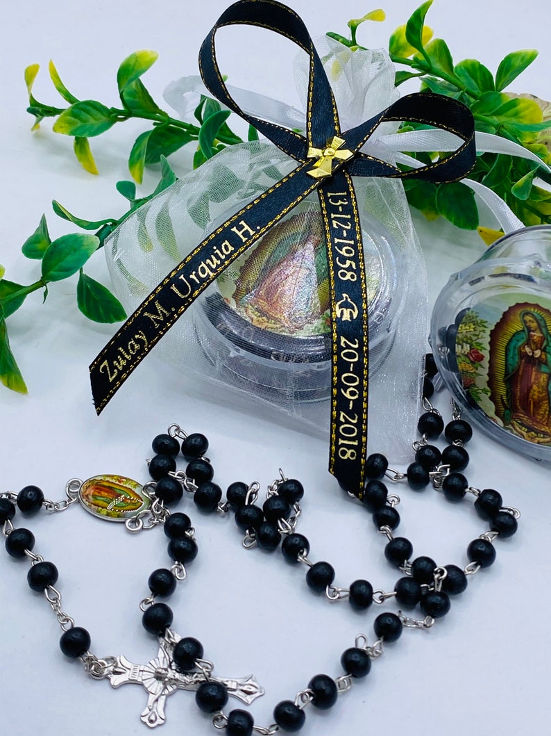 12pcs Funeral Favor/memorial Favor Rosaries Gift/celebration Etsy