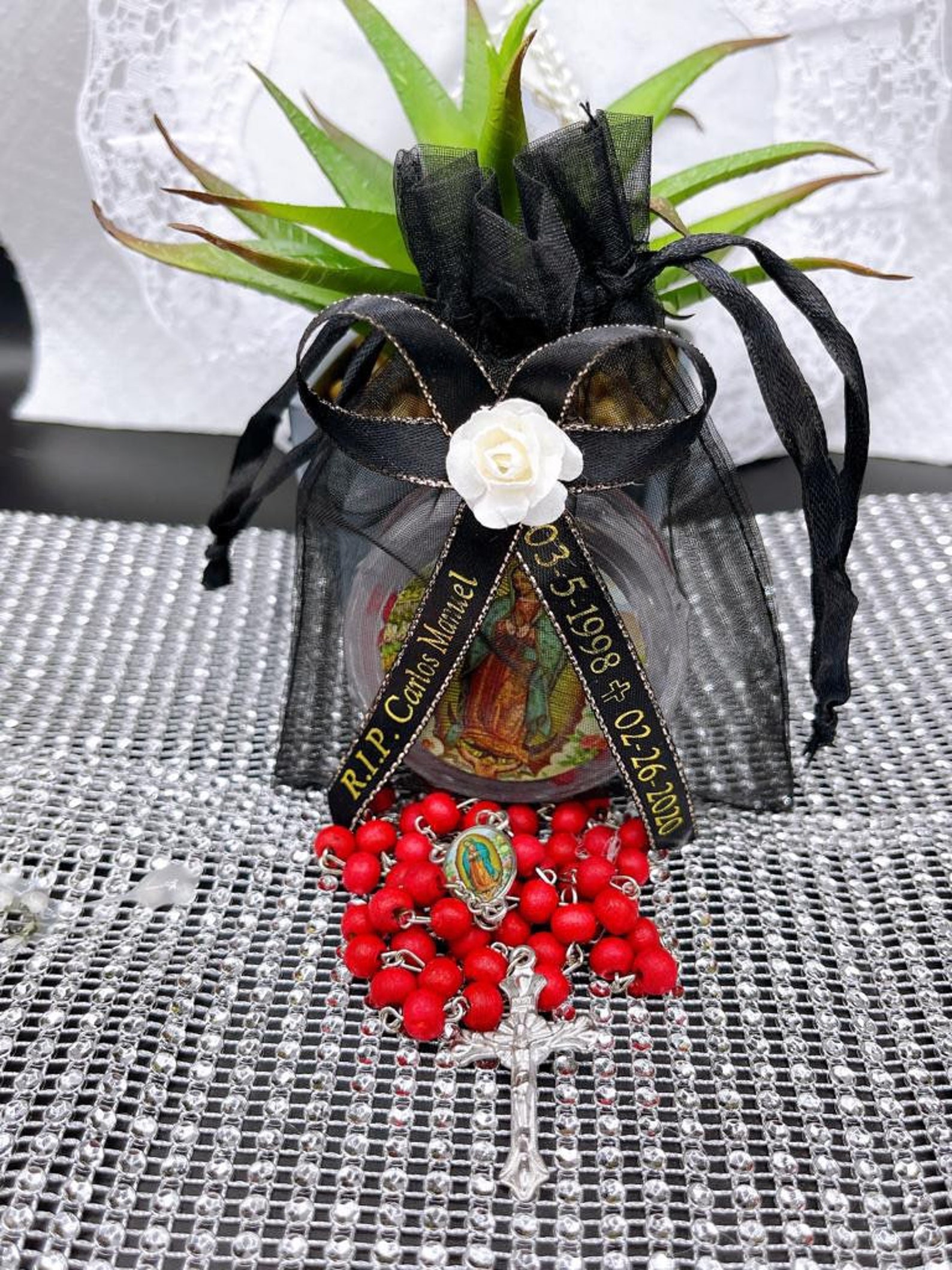 Funeral Favors 12pcs Personalized funeral favors R.I.P Etsy