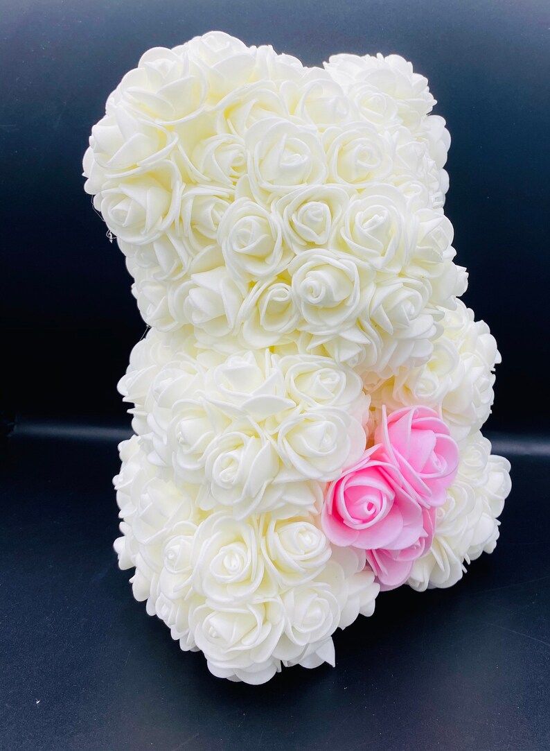Rose Teddy Bear/Mothers Day Gift/Foam Rose Bear/Gift for Etsy