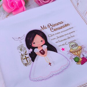 First Holy Communion favors 12pcs Napkins Recuerdos Para primera comunión edición limitada SPANISH