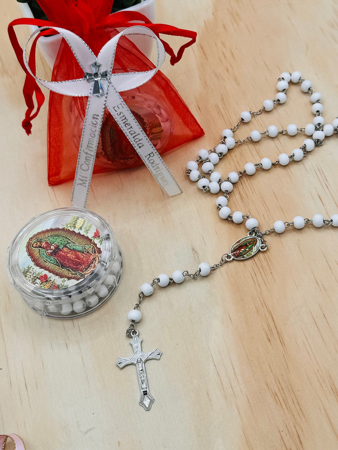 12pcs Confirmation Favors, Recuerdos Para Communion, Baptism Favors ...