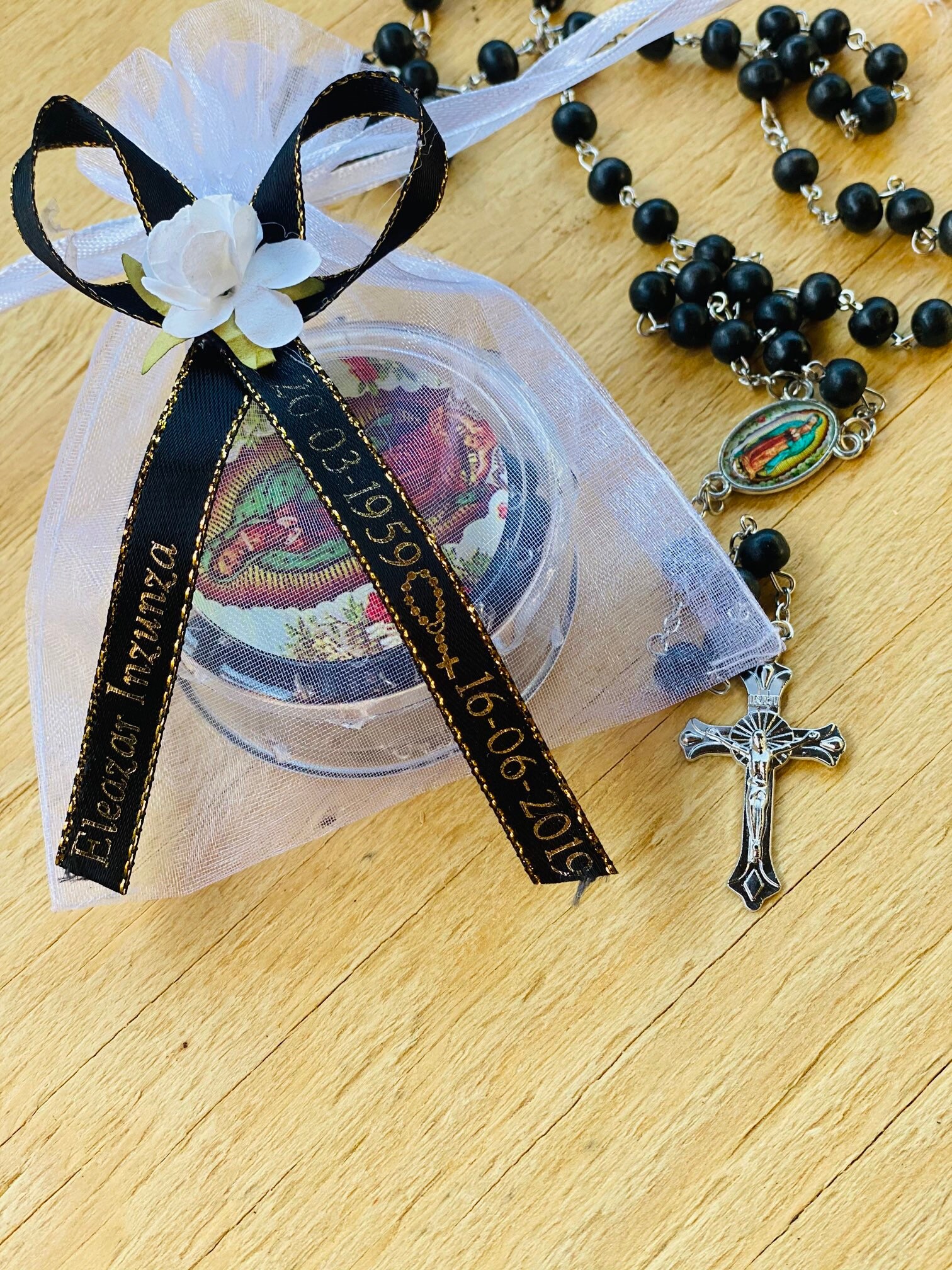 12pcs Funeral Favor/memorial Favor Rosaries Gift/r.i.p Etsy