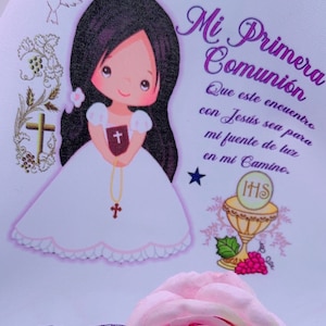 First Holy Communion favors 12pcs Napkins Recuerdos Para primera comunión edición limitada SPANISH