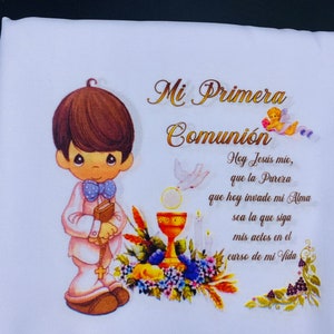 12pcs First Holy Communion Party Favors napkins Recuerdos Para primera comunión de niño