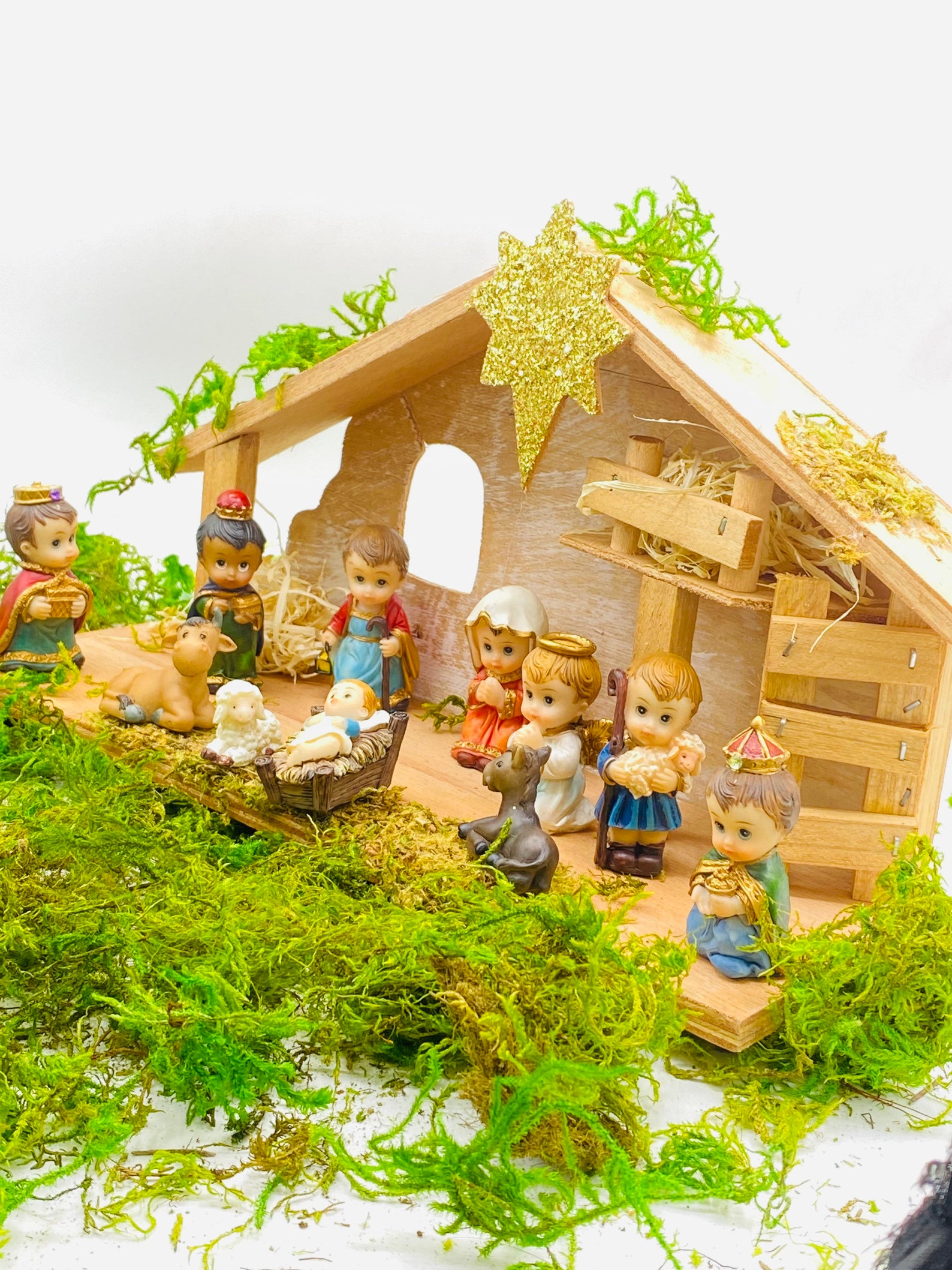 12pcs Christmas Nativity Scene Set Figures Resin Figurines Etsy