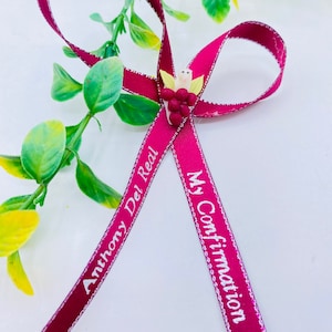100-50-48-24pcs Confirm Ribbons Personalized Ribbons/listones Grabados ...