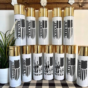 Personalized shotgun shell thermos-hand wash-FREE shipping