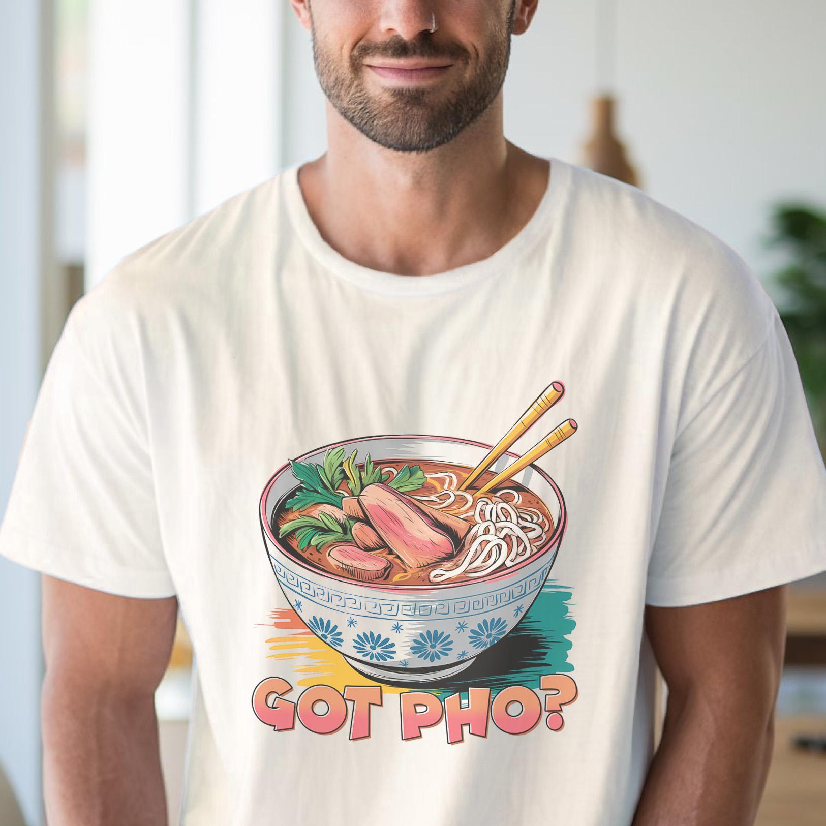 Got PhoグラフィックTシャツ、面白いベトナムヌードルスープボウル 