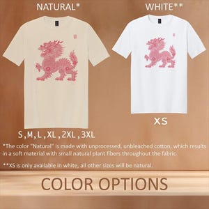 Ornate Dragon Graphic Tee Mystical Asian Art Design Red Creature