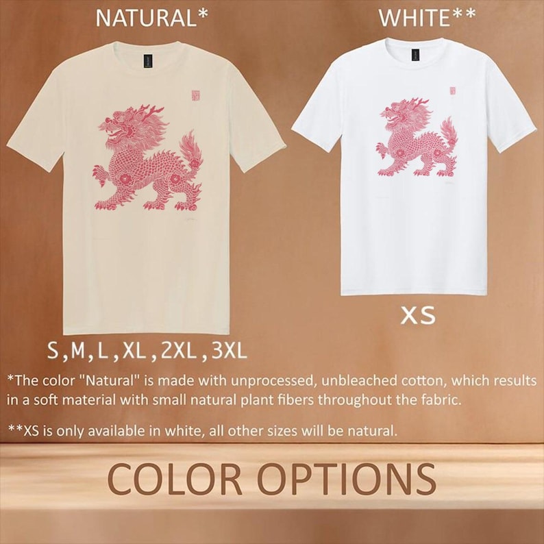 Ornate Dragon Graphic Tee Mystical Asian Art Design Red Creature