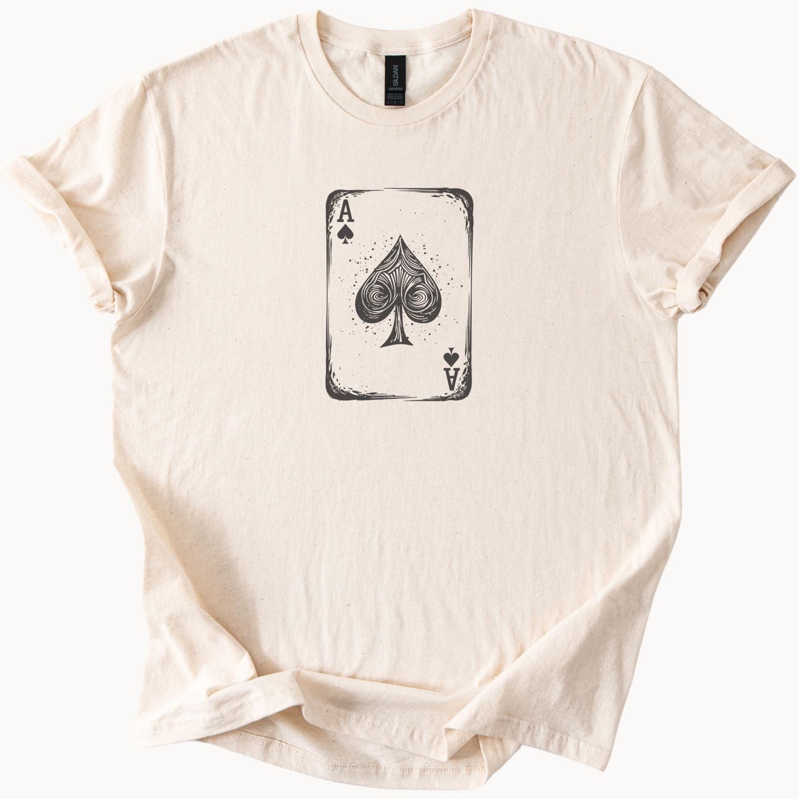 Ace of Spades Tshirt - Etsy Canada