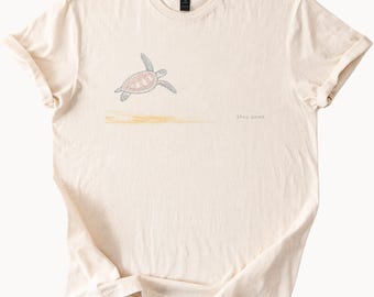 Still Going Sea Turtle Boho Nature Inspired Tee