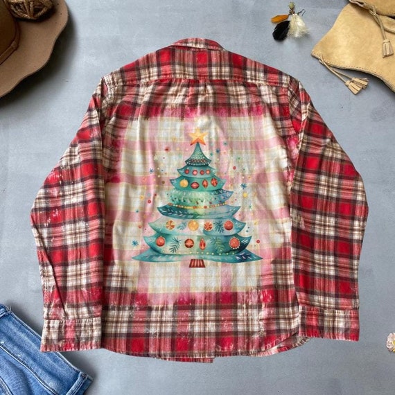 トップス VINTAGE CUSTOM FLANNEL SHIRTS Vintage Towncraft Flannel Red Black Plaid Wool Loop Collar Shirt