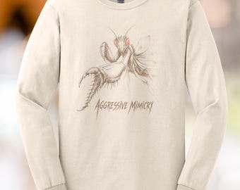 Aggressive Mimicry Orchid Mantis Spreading Her Wings Tee